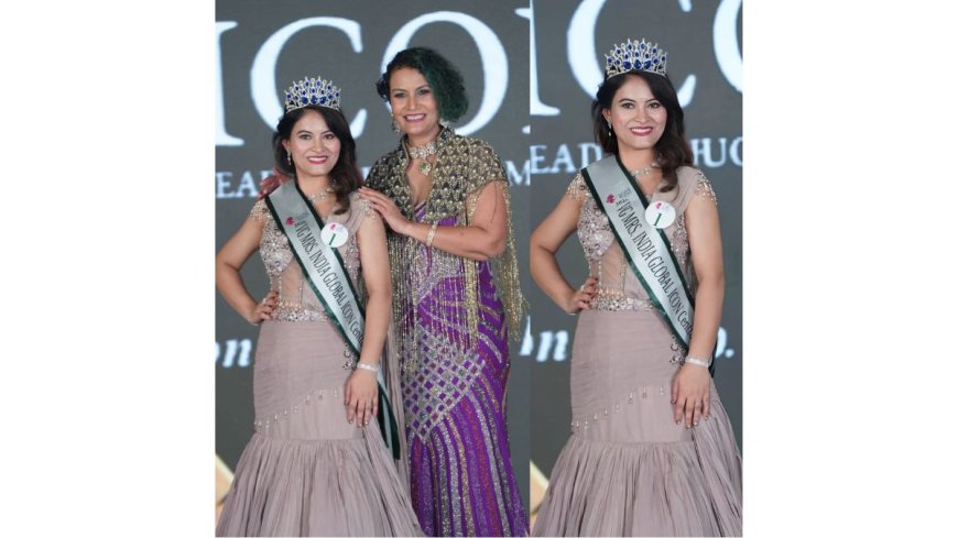 Mrs Rakhi Shrivastava Shines as Mrs India Global Icon – Central Zone at VG Mrs India Global Icon Season 7 2026