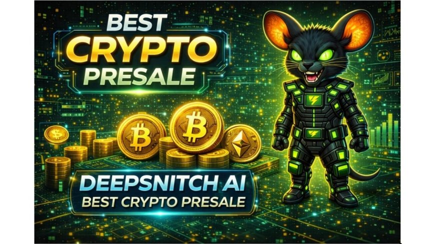 Best Crypto Presale: DeepSnitch AI Bags 300x Prediction as March 31 Deadline Drives Real Demand While Maxi Doge and Dogeball Are Left Chasing Hype