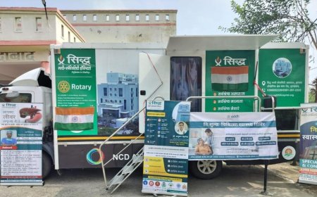 Dr Anurag Mehrotra’s Swasth Suraksha Yatra and Siddh Hospital’s Hospital on Wheels Take the Fight Against Non‑Communicable Diseases to India’s Doorstep