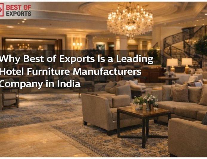 Why Best of Exports Is a Leading Hotel Furniture Manufacturers Company in India