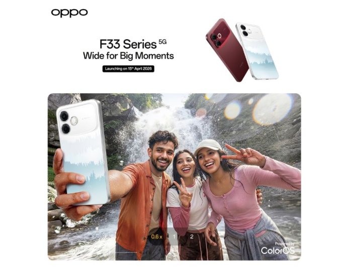 OPPO Reveals F33 Series Camera and Design Ahead of India Launch: A Selfie-First Mid-Ranger