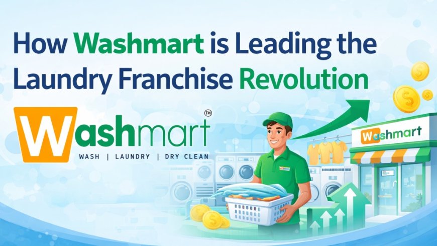 How Washmart is Leading the Laundry Franchise Revolution