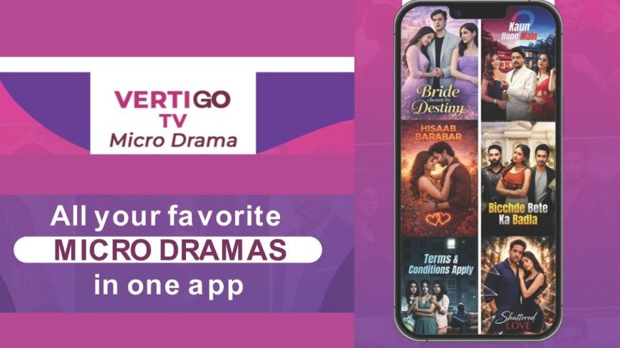 Balaji Studios and Vertigo TV, a Division of Balaji Telefilms collaborate for Hindi Vertical Dramas